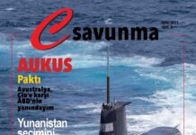 C Savunma Dergi Eylül sayısı