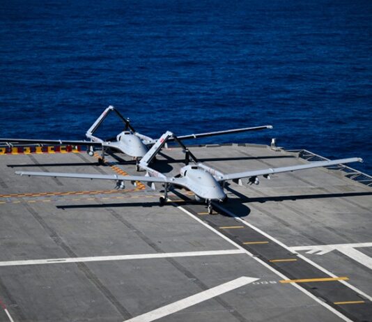 Türkiye Tests Joint UAV–USV Strike Doctrine from TCG Anadolu in Mediterranean