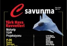 C Savunma Dergi – Ekim sayısı