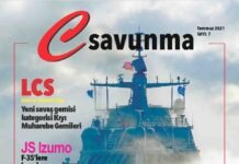 C Savunma Dergi Temmuz sayısı