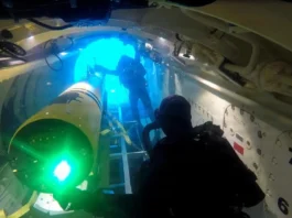 Donanma su altı ikmalinde insansız araçları test ediyor