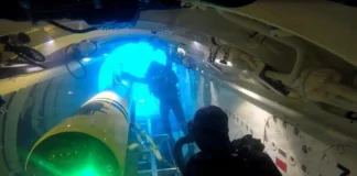 Donanma su altı ikmalinde insansız araçları test ediyor