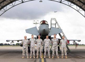 Eurofighter için İngiltere’de bakım tesisi incelemesi