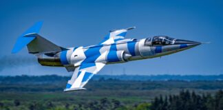 F-104’ler ‘gökyüzünde rüzgar tüneli’ oldu
