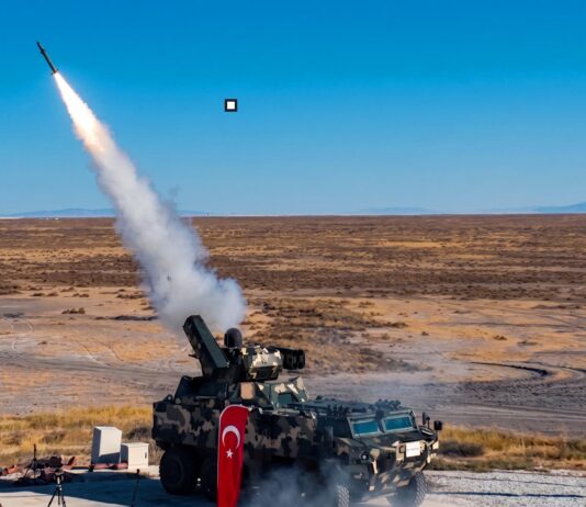 SUNGUR, BURÇ’tan ilk kez ateşlendi