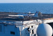 Bayraktar TB3 sonoboy atışını TCG Anadolu’dan yaptı